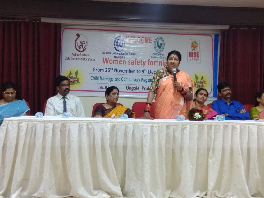 Women’s safety fortnight Celebrations