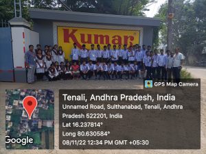 INDUSTRIAL VISIT BY Dept. of ME