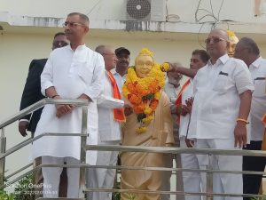 టంగుటూరి ప్రకాశం పంతులు గారి విగ్రహావిష్కరణ @ RISE క్యాంపస్ ఒంగోలు