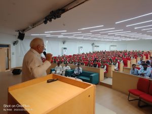 Personality Development program for 3rd Yr Rise students by Sri M.S.Prakasa Rao, AP State cultural coordinator, Satya Sai Trust Dt : 2/2/23