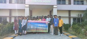 Industrial visit by EEE students.400/220kv substation, podili Dt : 26th Feb’23