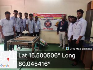 Blood donation camp with the help of Indian red cross society by RISE NSS UNIT Dt : 19-08-23