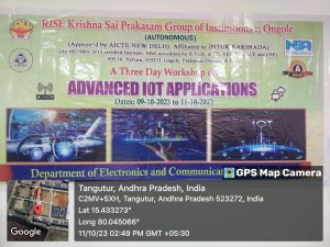 IV ECE- Workshop “Advanced IoT Applications”