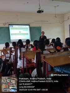 One Day workshop on “DEMATERIALISATION” , Organized by MBA department on 24/01/2024. Resource Person : Dr.S. Srinivasa Rao, trainer, SEBI SMARTS, to the students of I M.B.A